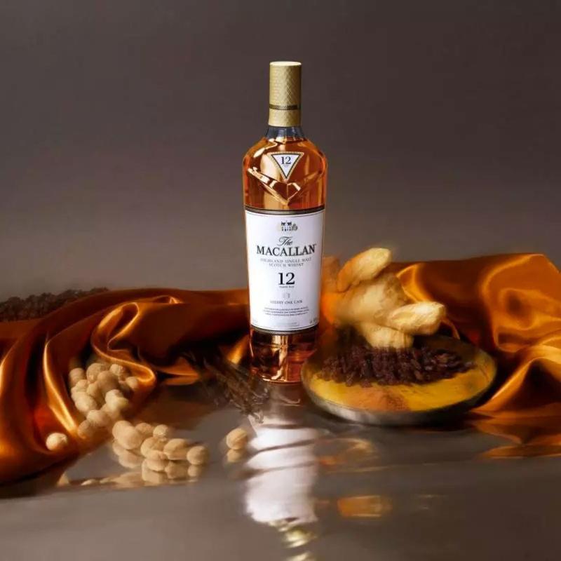 Whisky Sherry Oak Cask 12 Anos The Macallan 700ml - Whisky